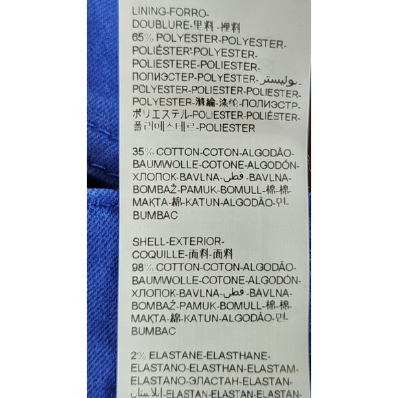 Desigual Women's Royal Blue Embroidered Denim Jeans Joggers Size 24 - Picture 9 of 10